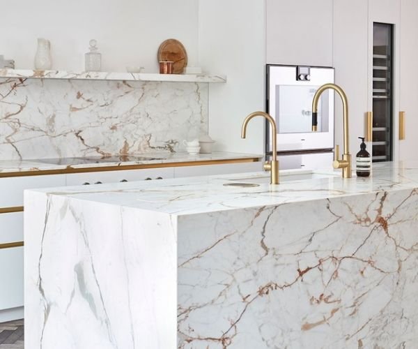 7 أنواع رخام مطابخ