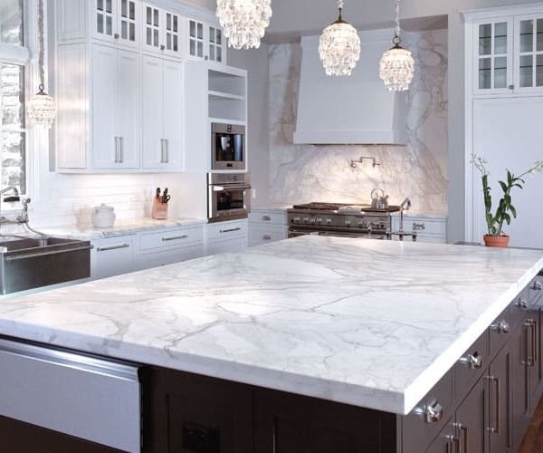 7 أنواع رخام مطابخ