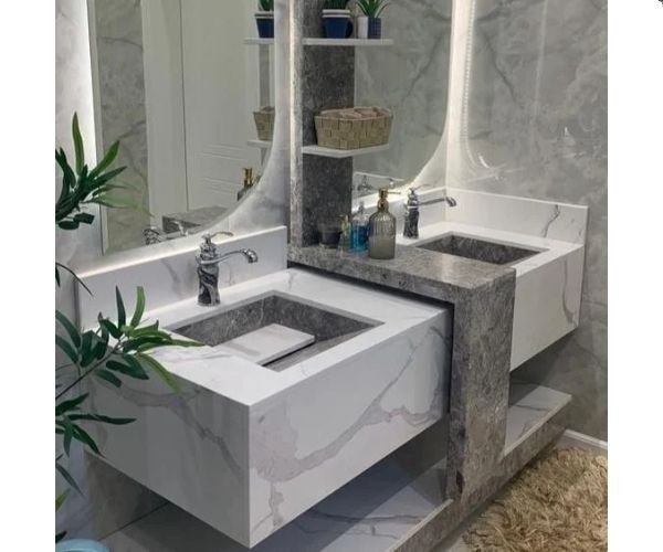 اشكال مغاسل رخام حديثة