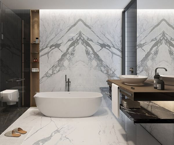 الفرق بين الرخام الطبيعي والصناعي