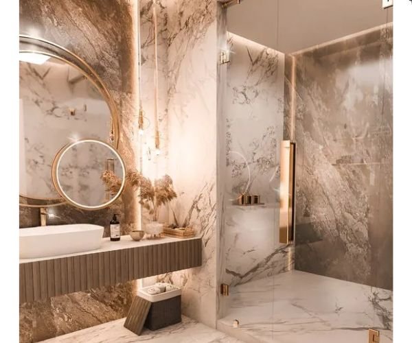  اشكال رخام حمامات