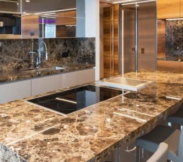 انواع الرخام للمطابخ