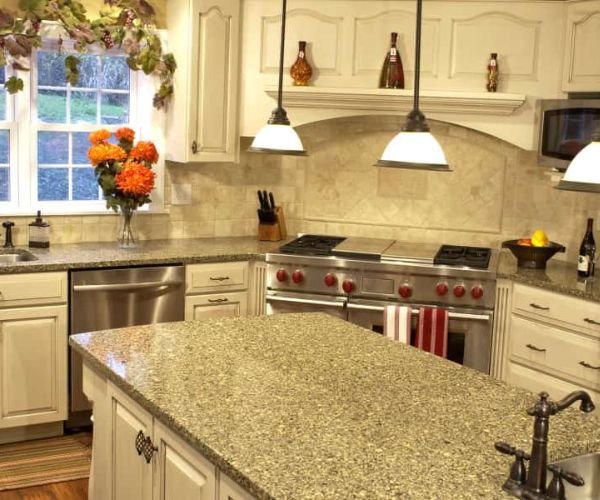 الوان الرخام الصناعي للمطابخ