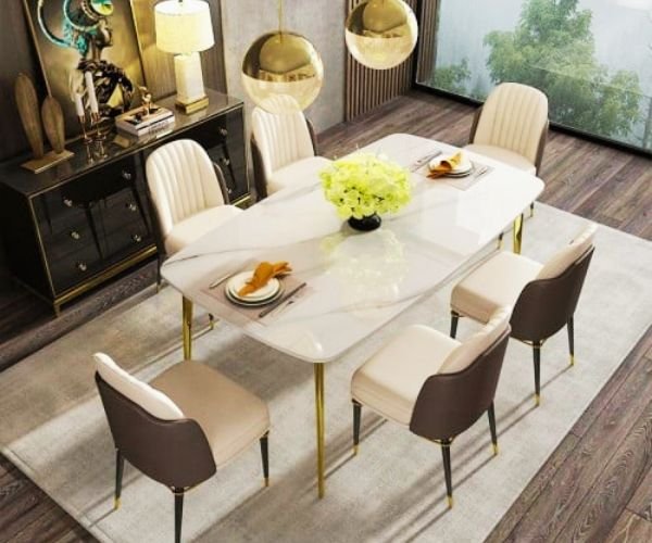  طاولات طعام رخام