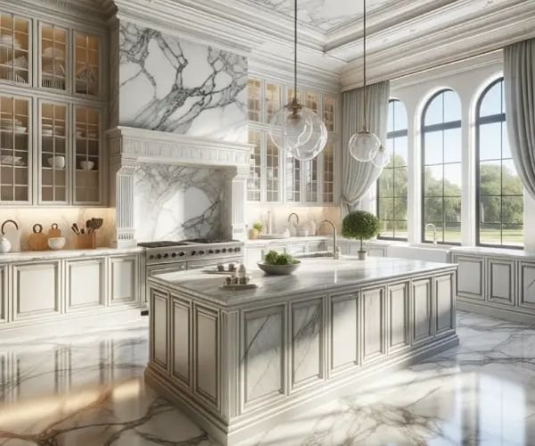 انواع الرخام للمطابخ