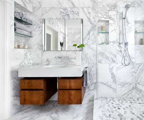 أشكال رخام المرمر