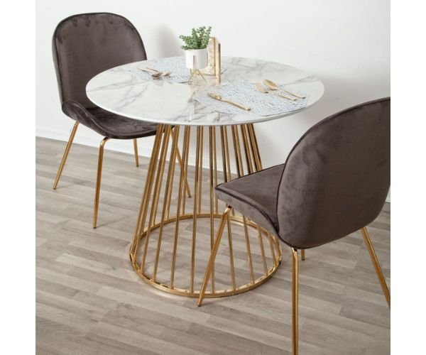 طاولات رخام ذهبي