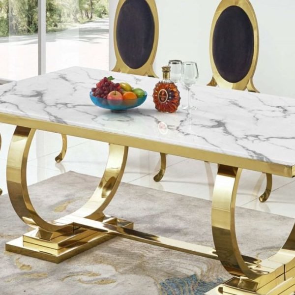 طاولات رخام ذهبي